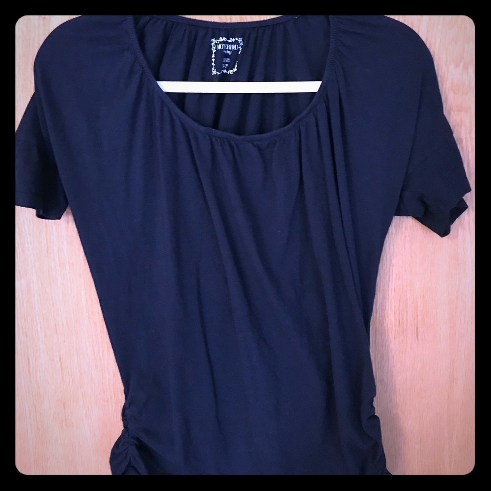 FINAL PRICE Motherhood Maternity navy nursingshirt